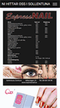 Mobile Screenshot of expressnail.se